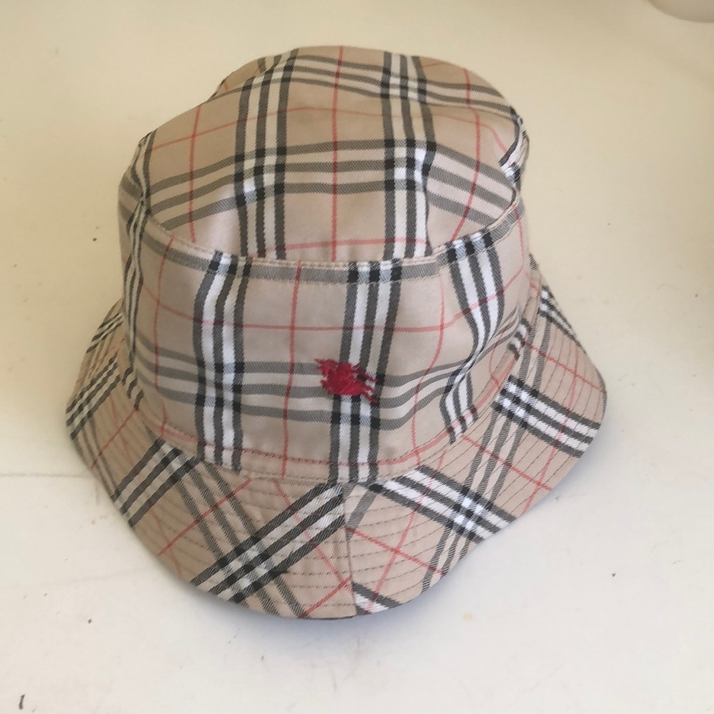 Burberry reversible rain hat